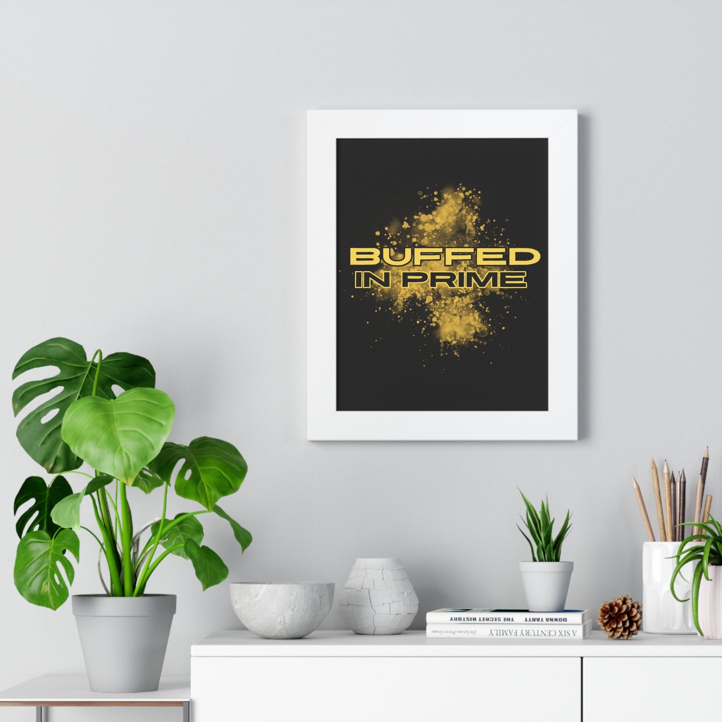 Framed Vertical BIP Poster