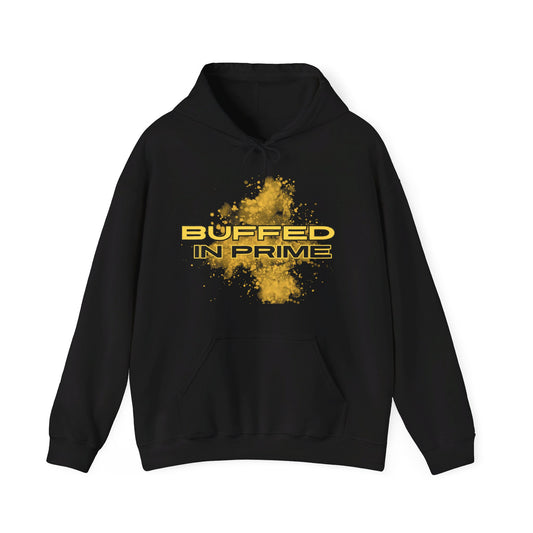 Buffed In Prime Unisex Hoodie (White, Black, Sport Grey, Dark Grey, Charcoal)