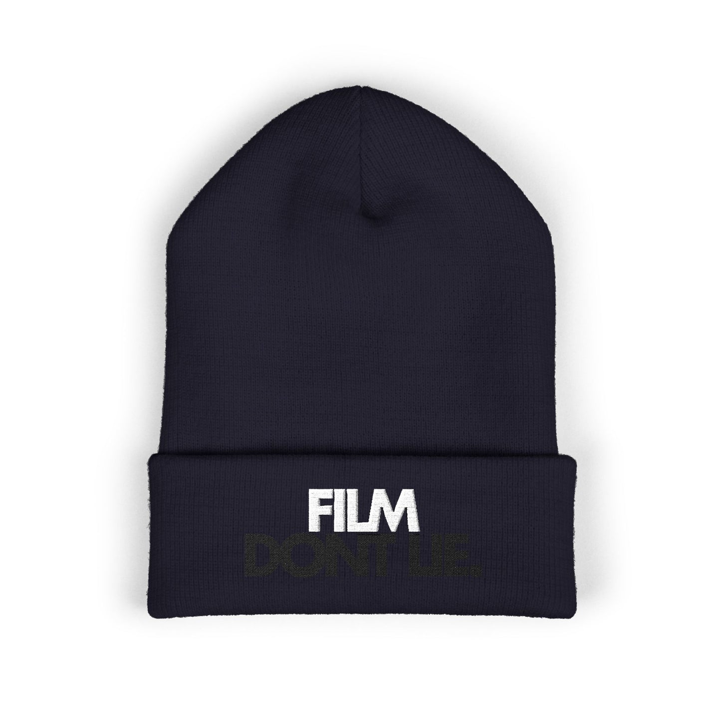 Film Don't Lie Beanie - Perfect for Winter, Outdoor Adventures, Gift for Him or Her, Cozy Fashion Accessory, Everyday Wear