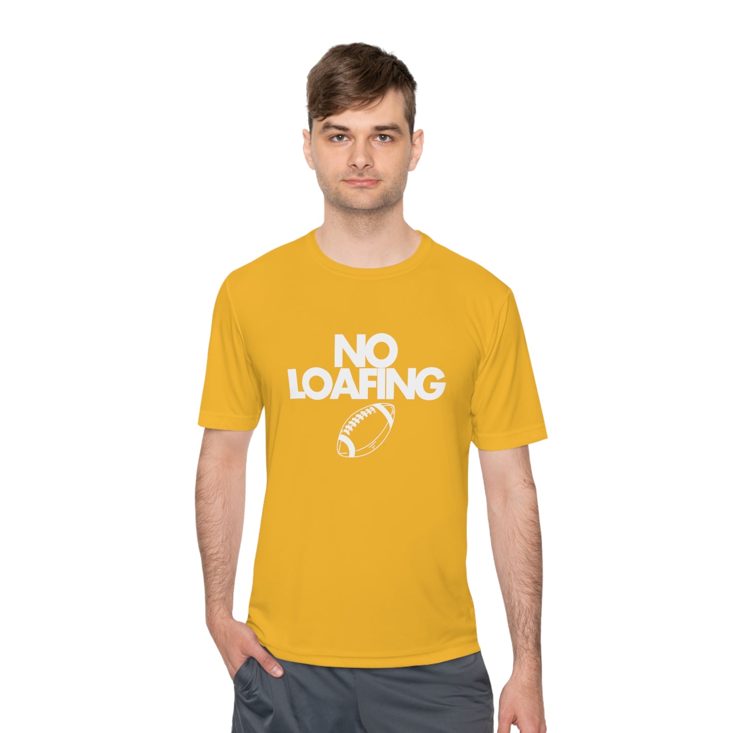 NO LOAFING Moisture Wicking Tee (secondary color options)