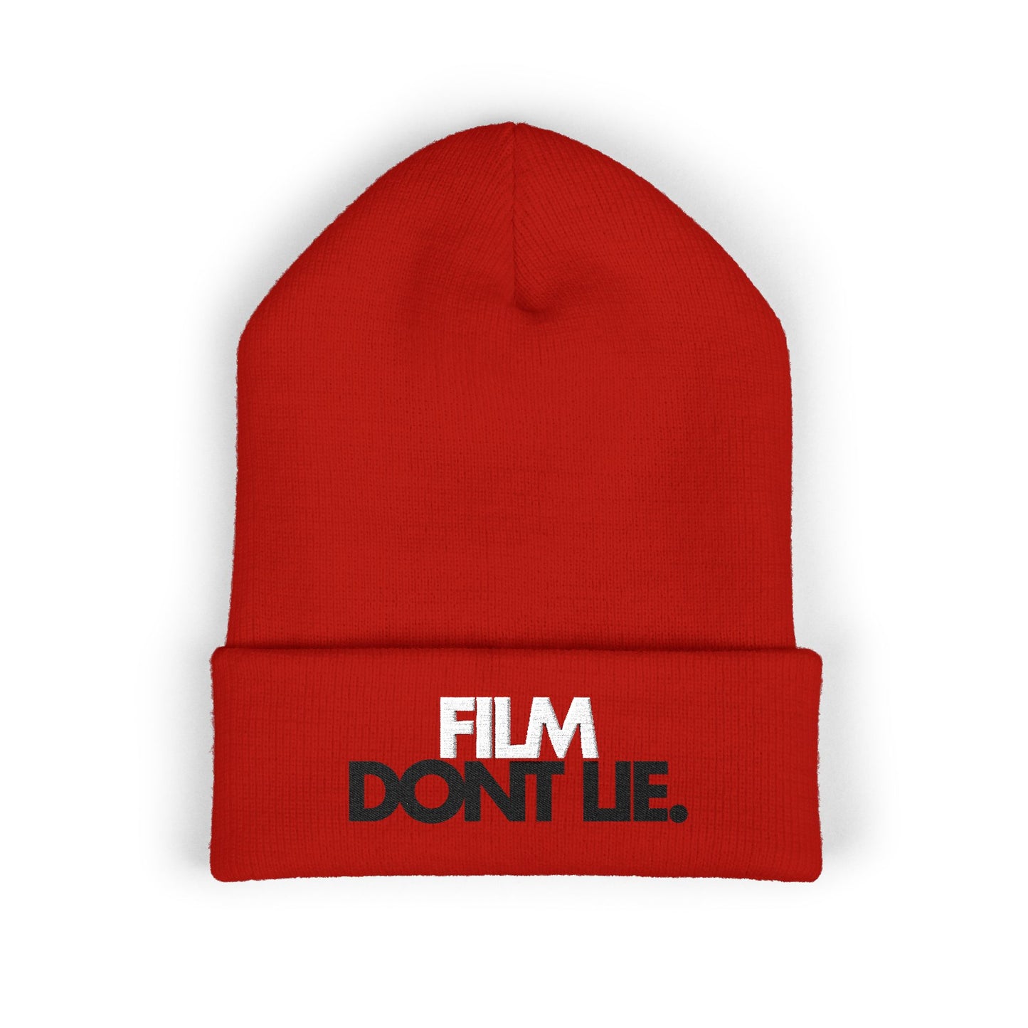 Film Don't Lie Beanie - Perfect for Winter, Outdoor Adventures, Gift for Him or Her, Cozy Fashion Accessory, Everyday Wear