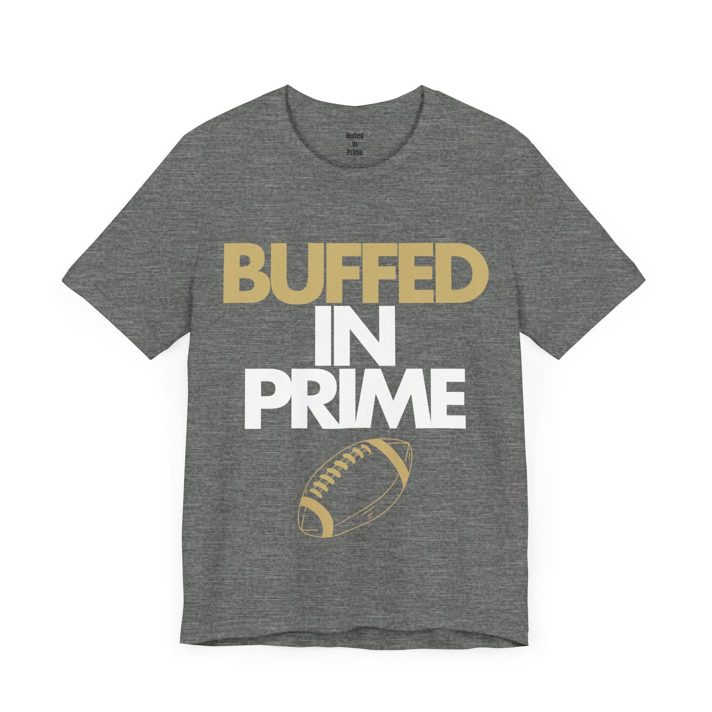 Copy of Buffed In Prime CU Gold Unisex Jersey Short Sleeve Tee