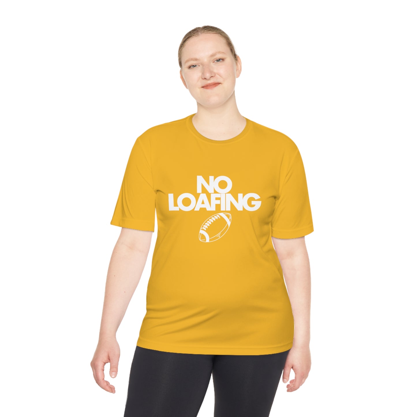 NO LOAFING Moisture Wicking Tee (secondary color options)