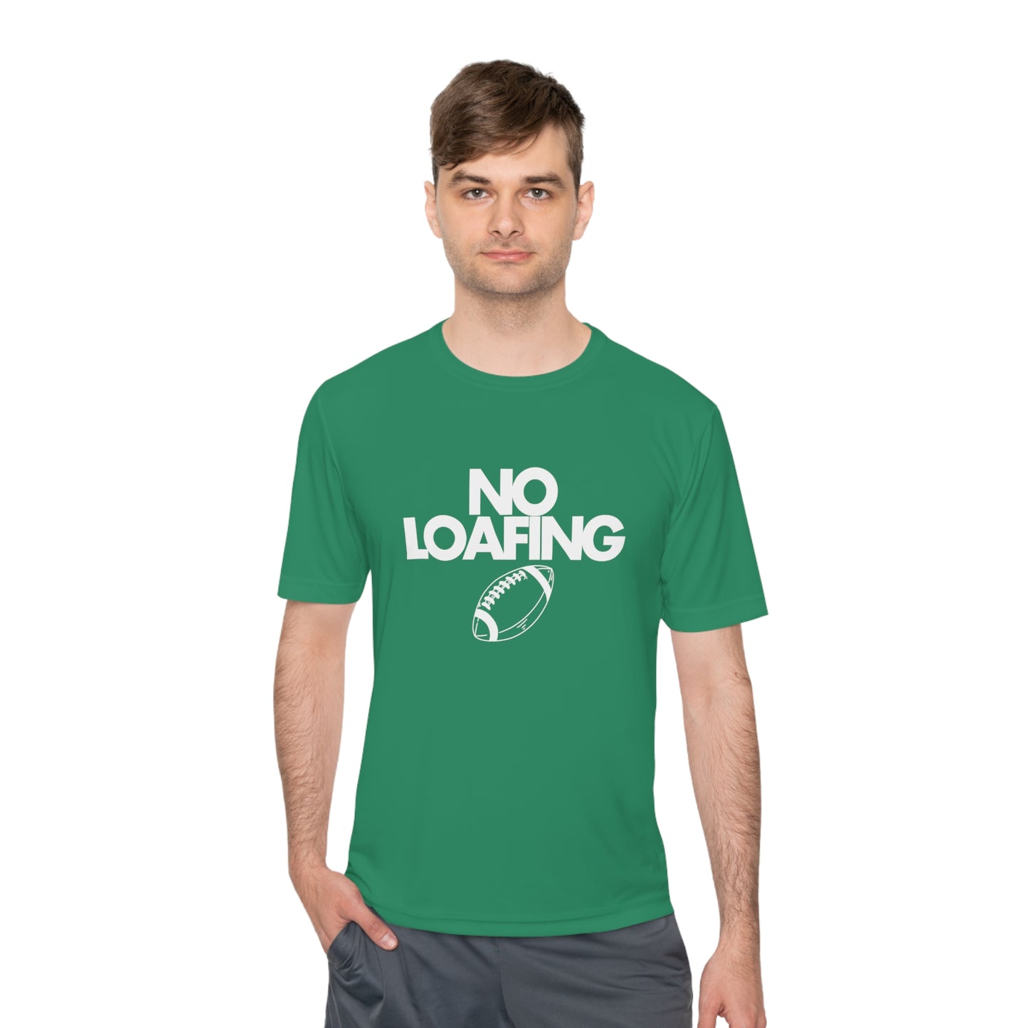 NO LOAFING Moisture Wicking Tee (secondary color options)