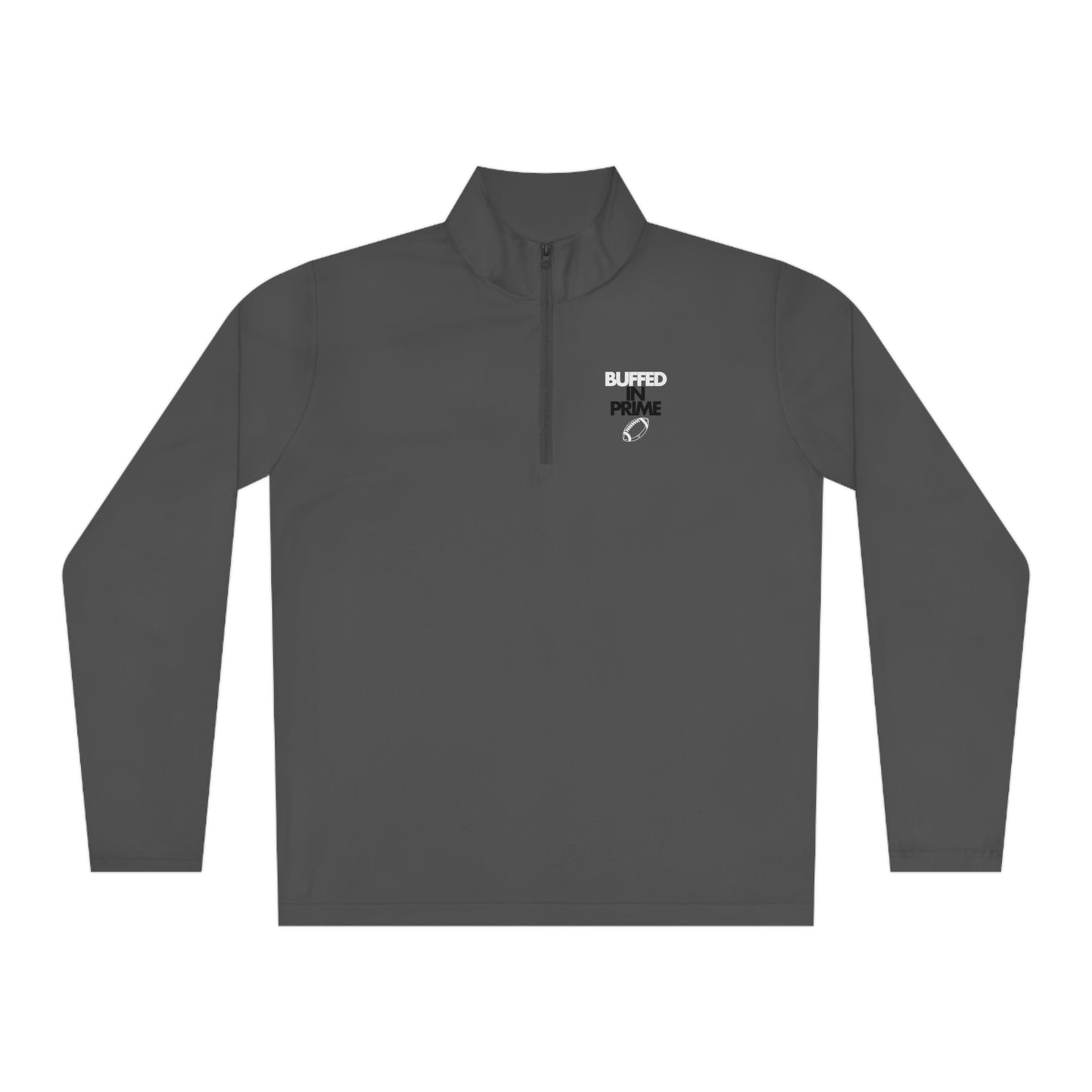 Copy of Do Yo Words Match Yo Video (on back) Unisex Quarter-Zip Pullover