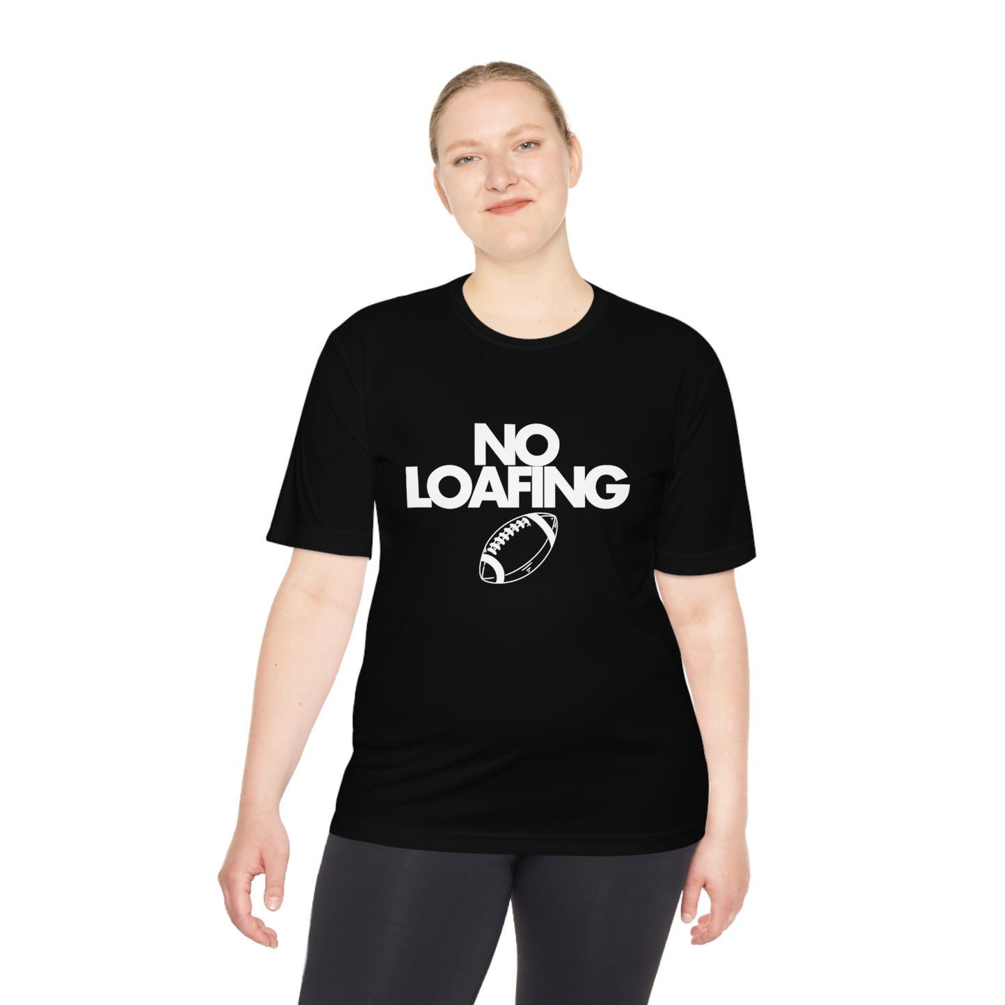 NO LOAFING Moisture Wicking Tee (secondary color options)