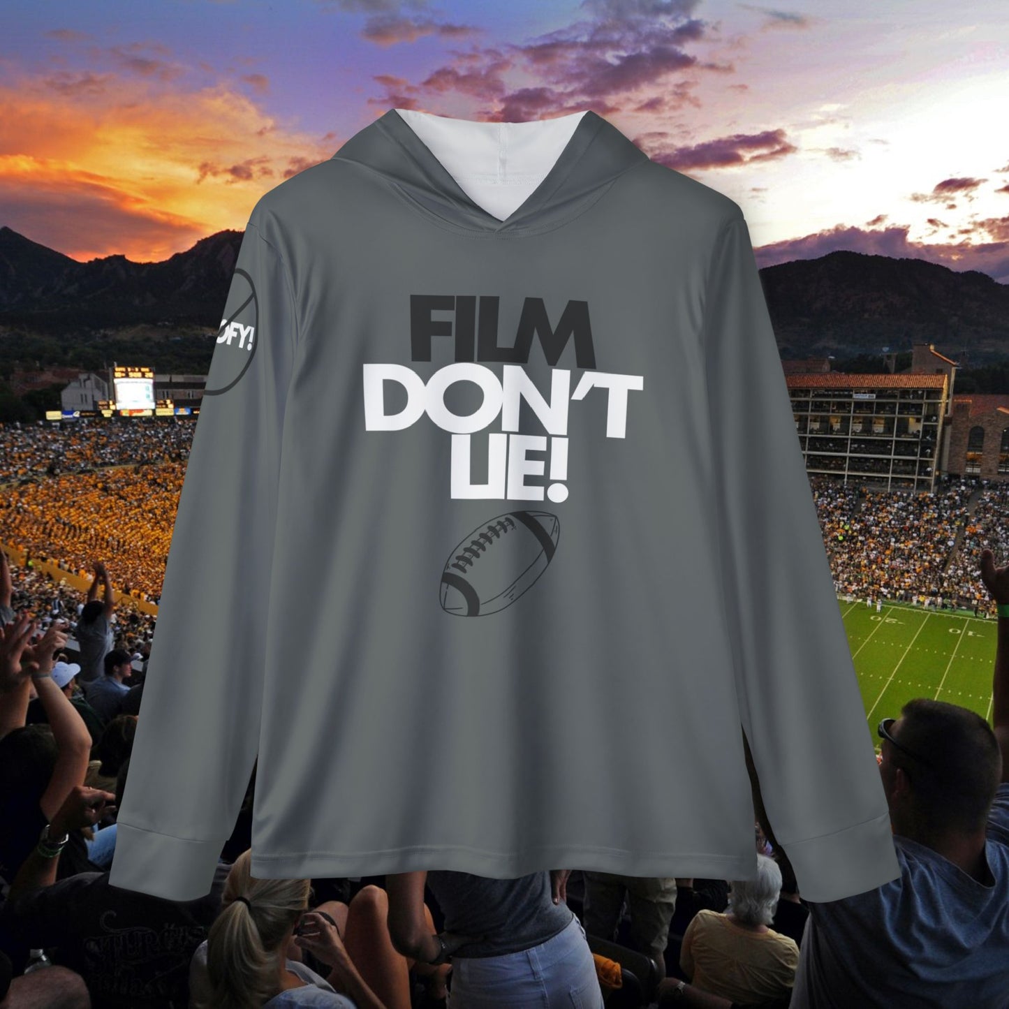 Film Don't Lie Warmup Hoodie (no goofy shoulder detail)