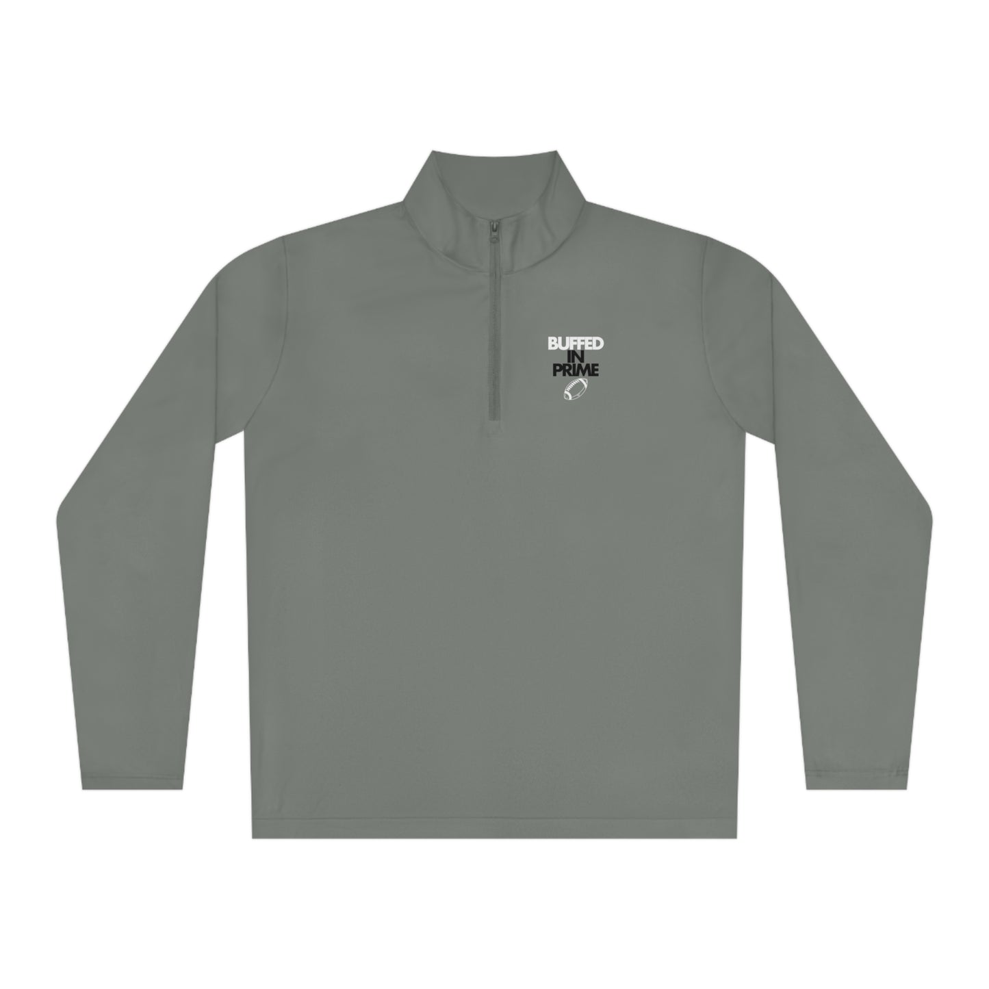 Copy of Do Yo Words Match Yo Video (on back) Unisex Quarter-Zip Pullover