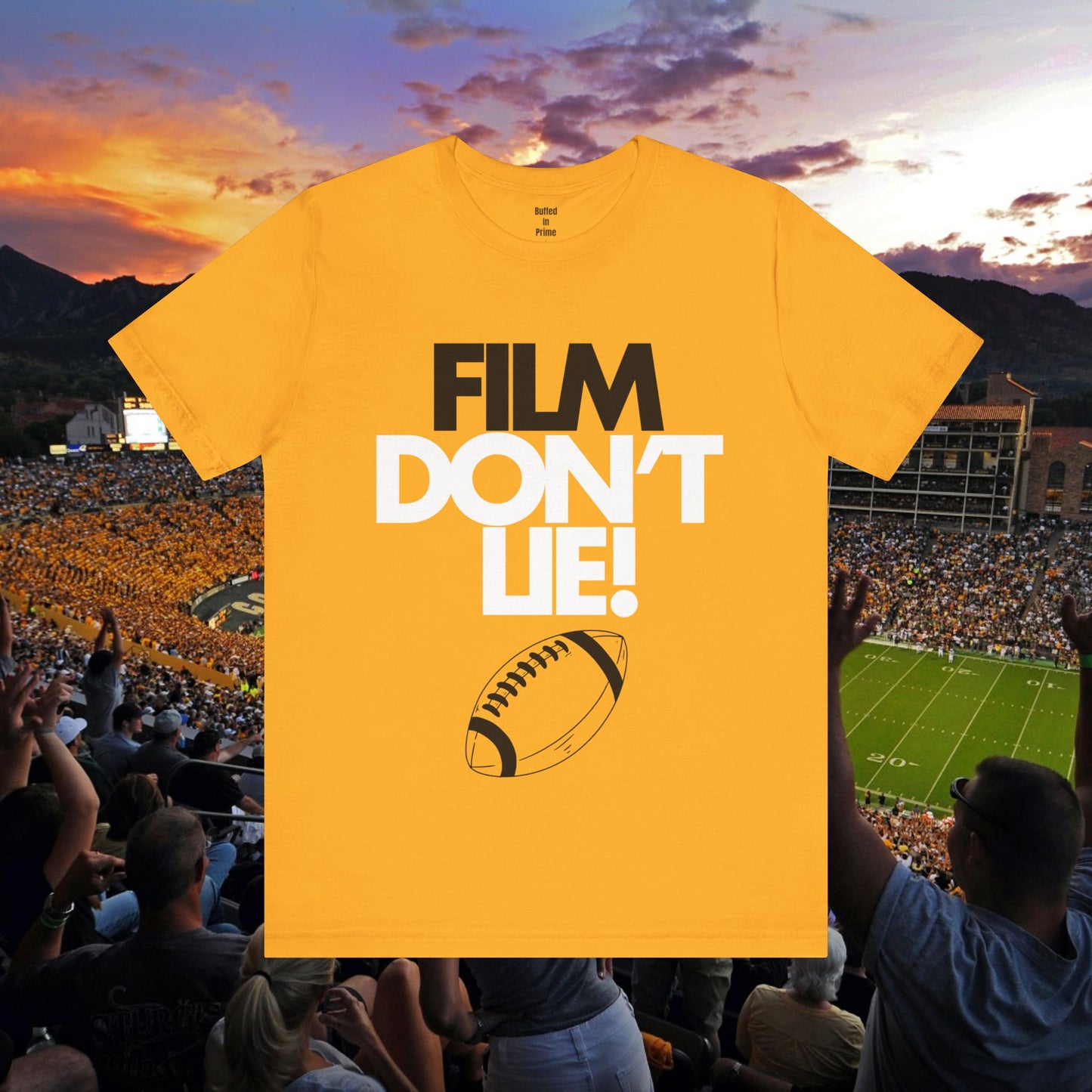 Film Dont Lie Gold Unisex Jersey Short Sleeve Tee