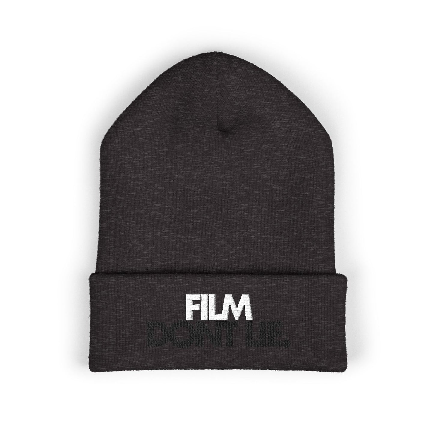 Film Don't Lie Beanie - Perfect for Winter, Outdoor Adventures, Gift for Him or Her, Cozy Fashion Accessory, Everyday Wear