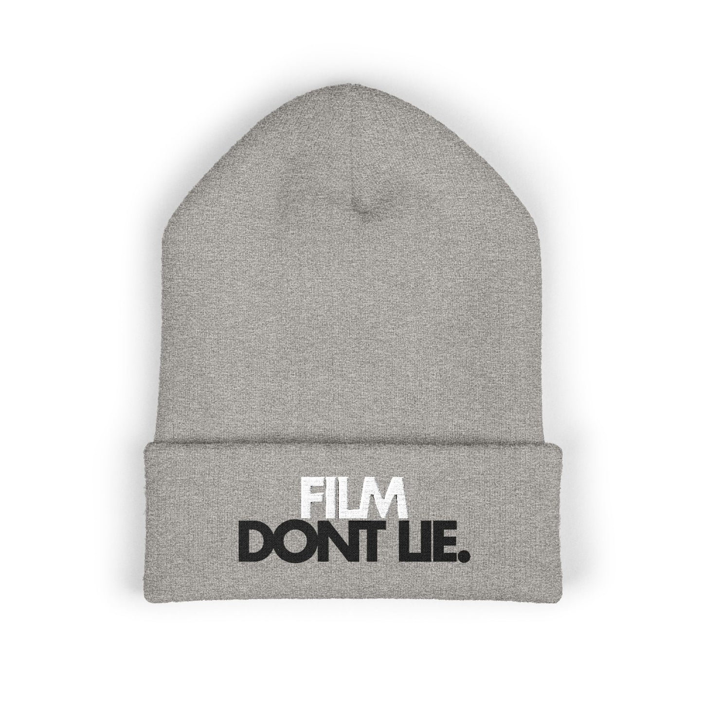 Film Don't Lie Beanie - Perfect for Winter, Outdoor Adventures, Gift for Him or Her, Cozy Fashion Accessory, Everyday Wear