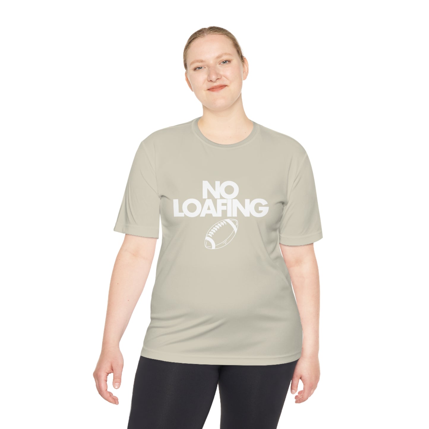 NO LOAFING Moisture Wicking Tee (secondary color options)