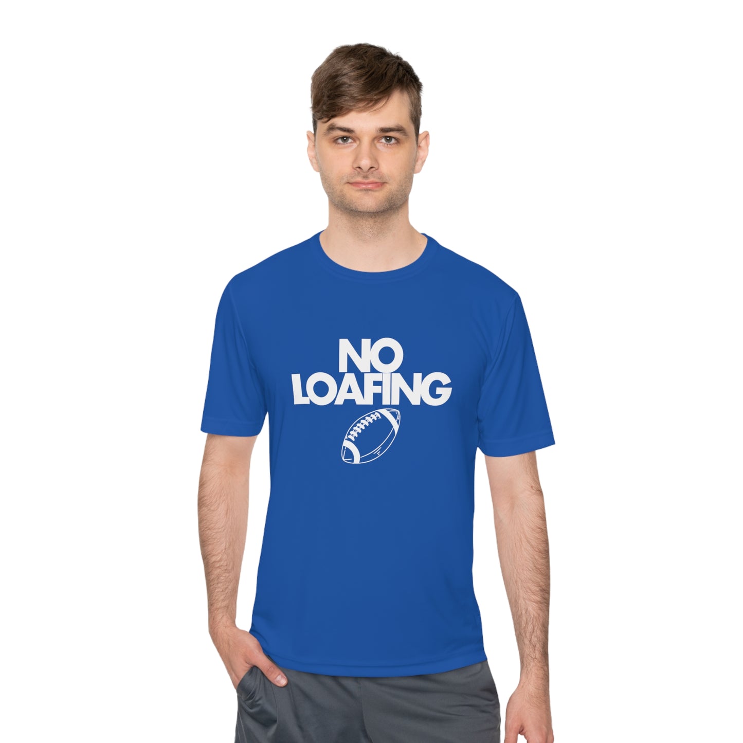 NO LOAFING Moisture Wicking Tee (secondary color options)