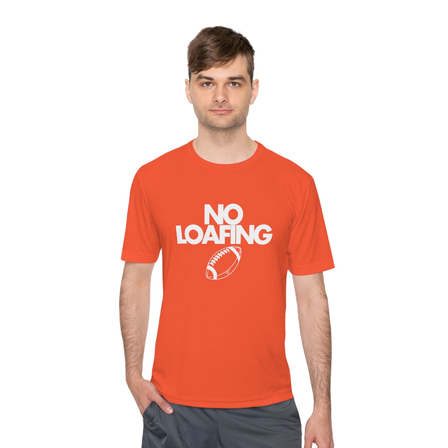 NO LOAFING Moisture Wicking Tee (secondary color options)