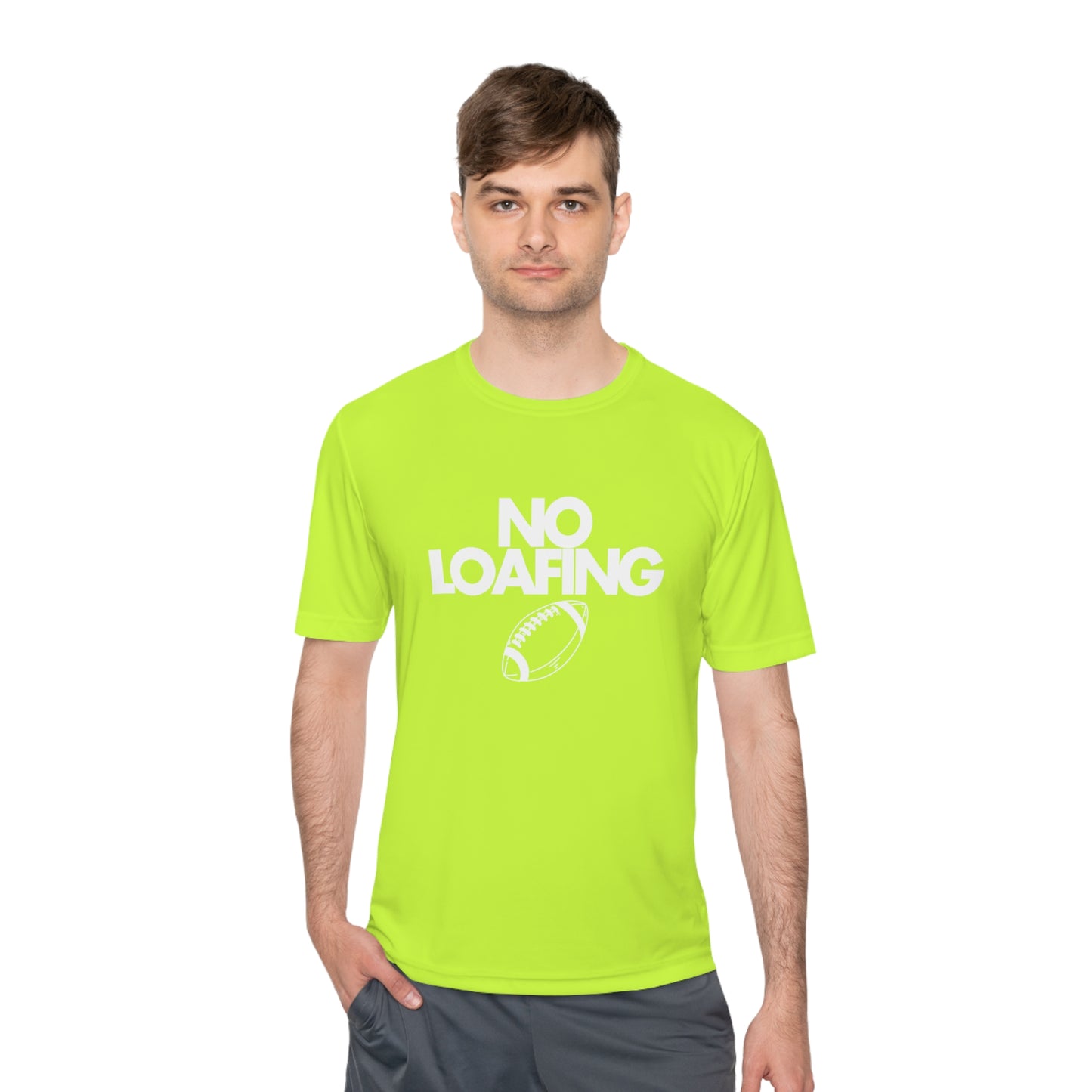 NO LOAFING Moisture Wicking Tee (secondary color options)