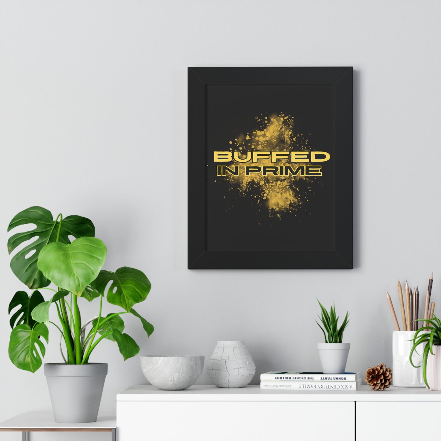 Framed Vertical BIP Poster