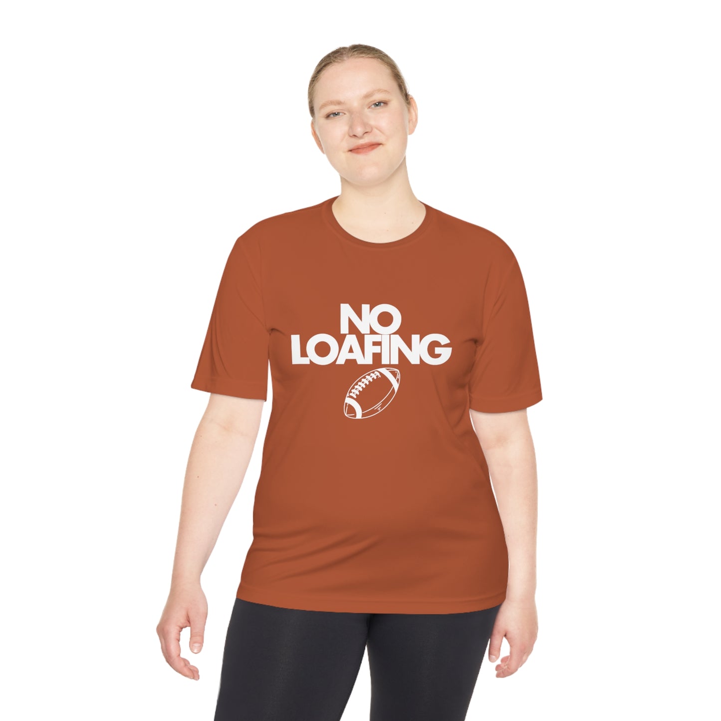 NO LOAFING Moisture Wicking Tee (secondary color options)