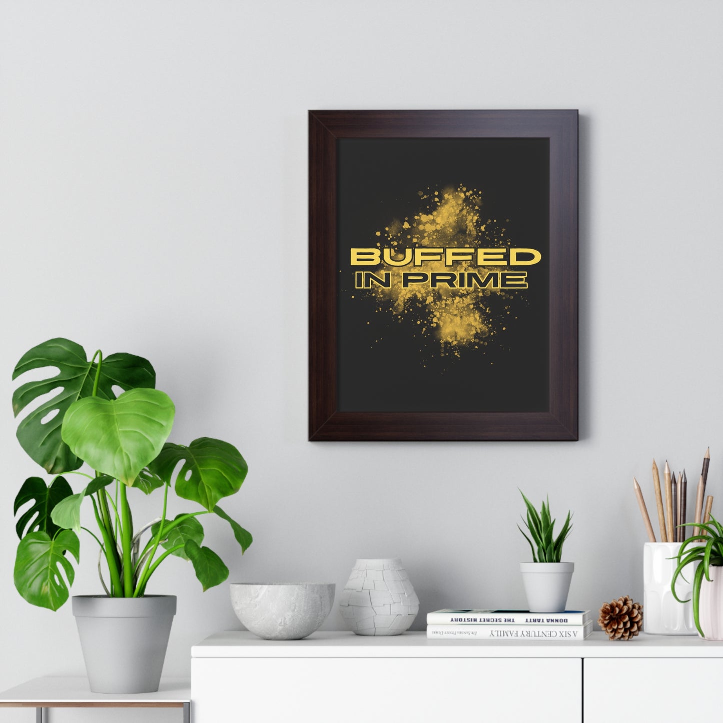 Framed Vertical BIP Poster