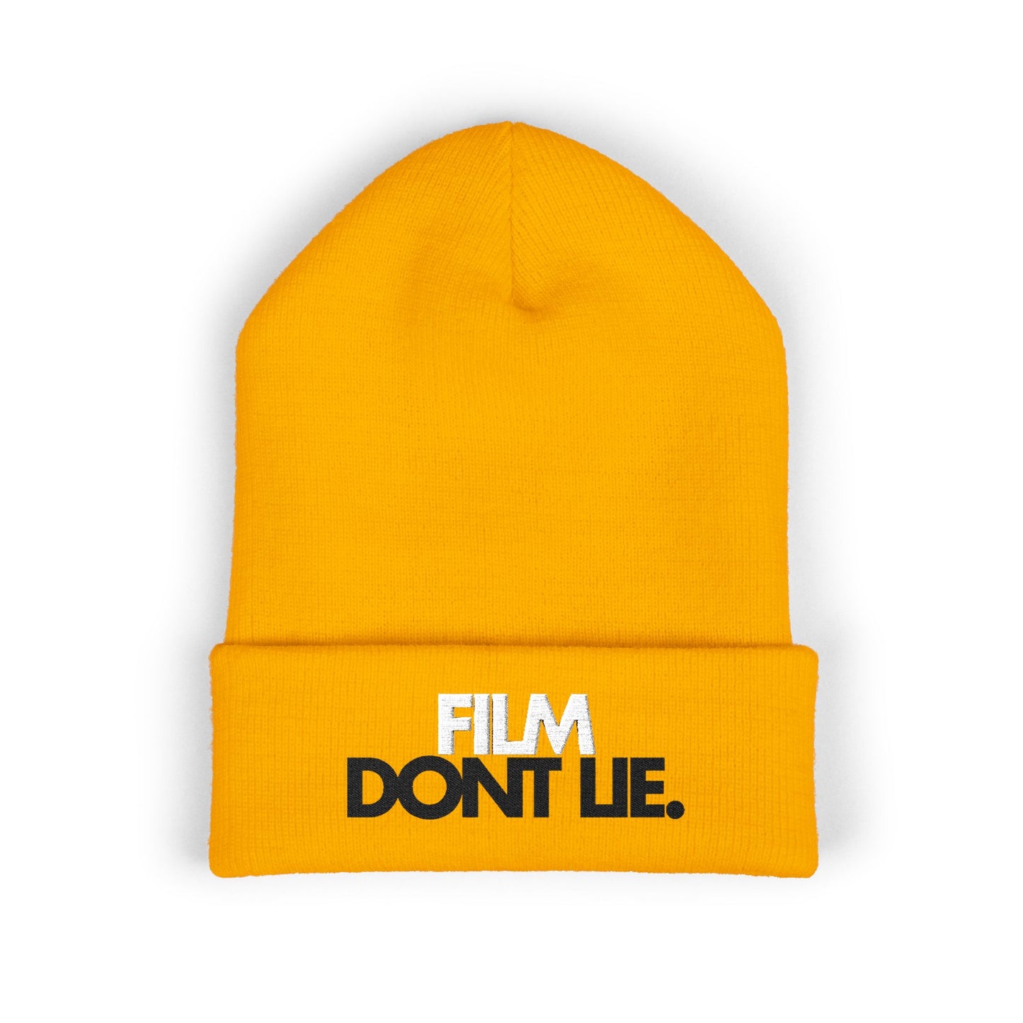 Film Don't Lie Beanie - Perfect for Winter, Outdoor Adventures, Gift for Him or Her, Cozy Fashion Accessory, Everyday Wear