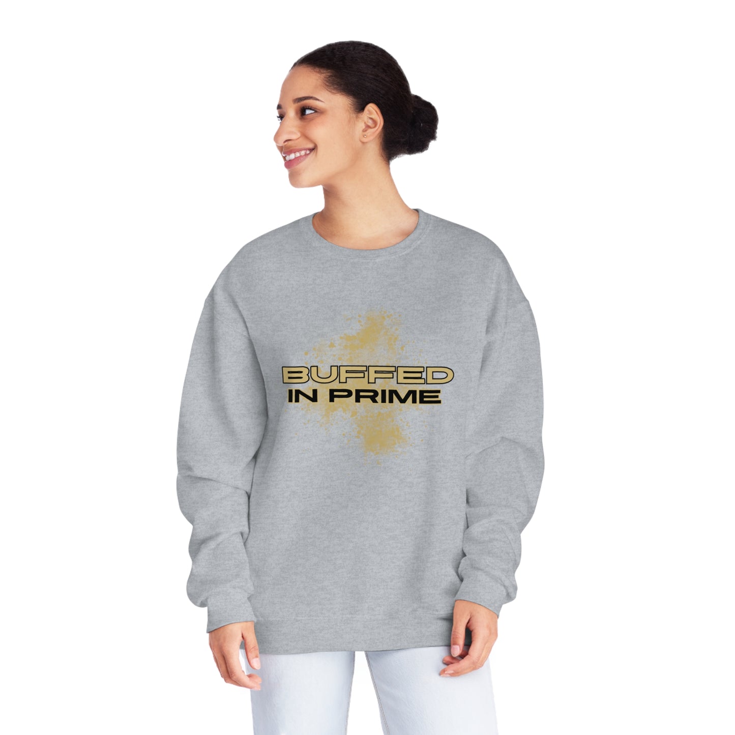 BIP CU Gold Logo Unisex NuBlend® Crewneck Sweatshirt