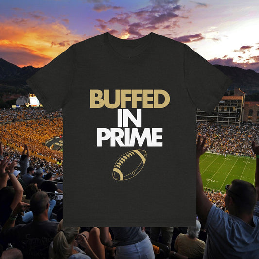 Buffed In Prime CU Gold Unisex Jersey Short Sleeve Tee