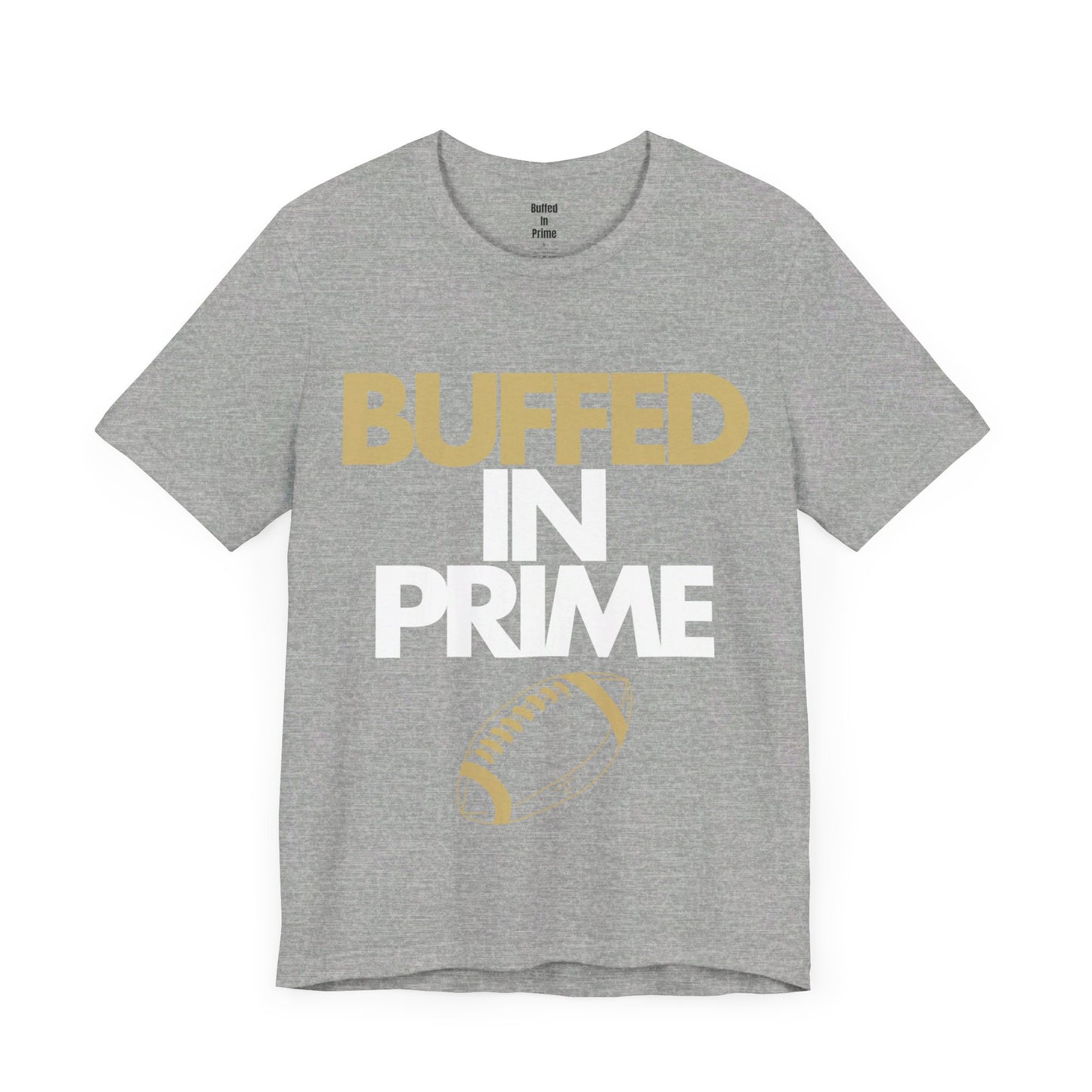 Copy of Buffed In Prime CU Gold Unisex Jersey Short Sleeve Tee