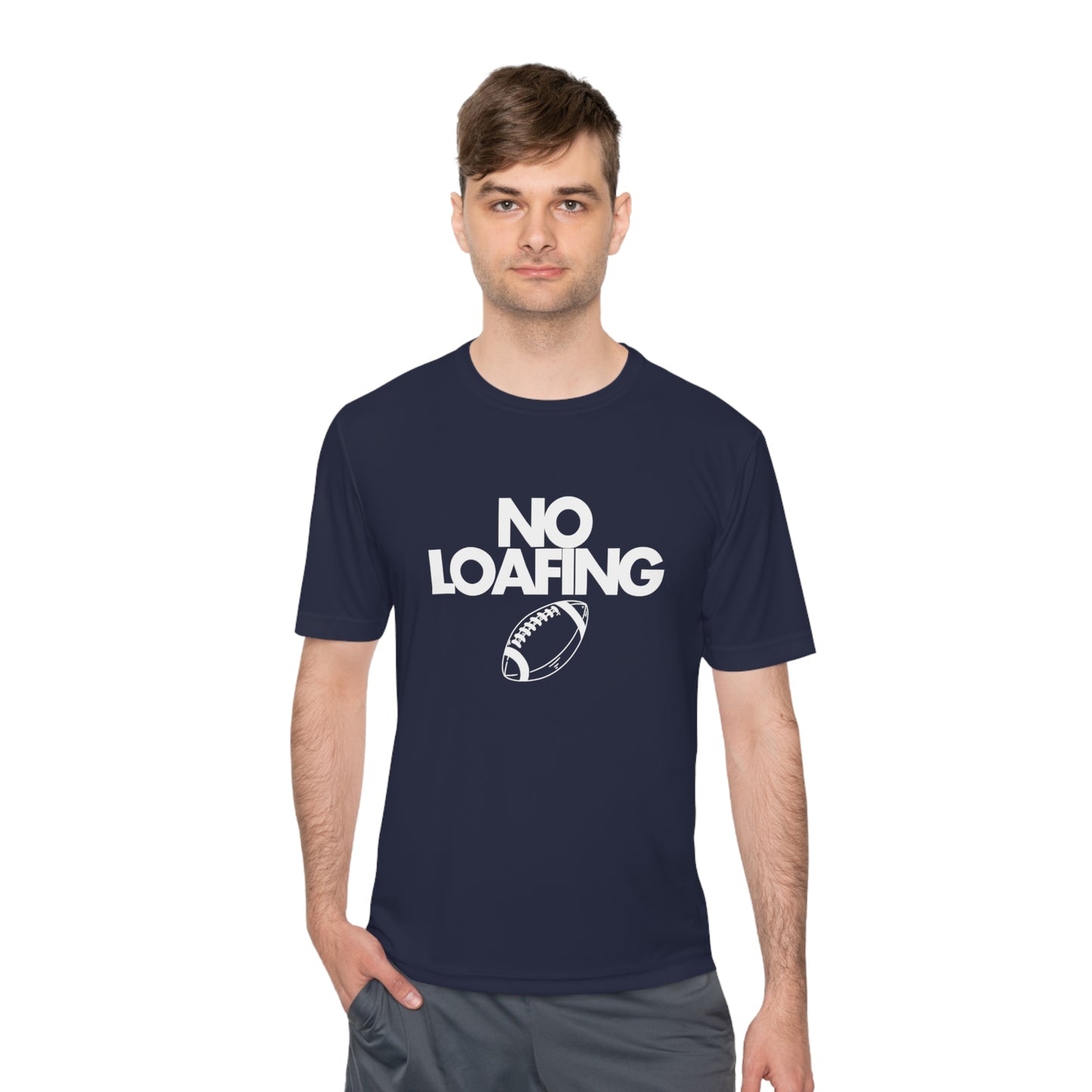 NO LOAFING Moisture Wicking Tee (secondary color options)