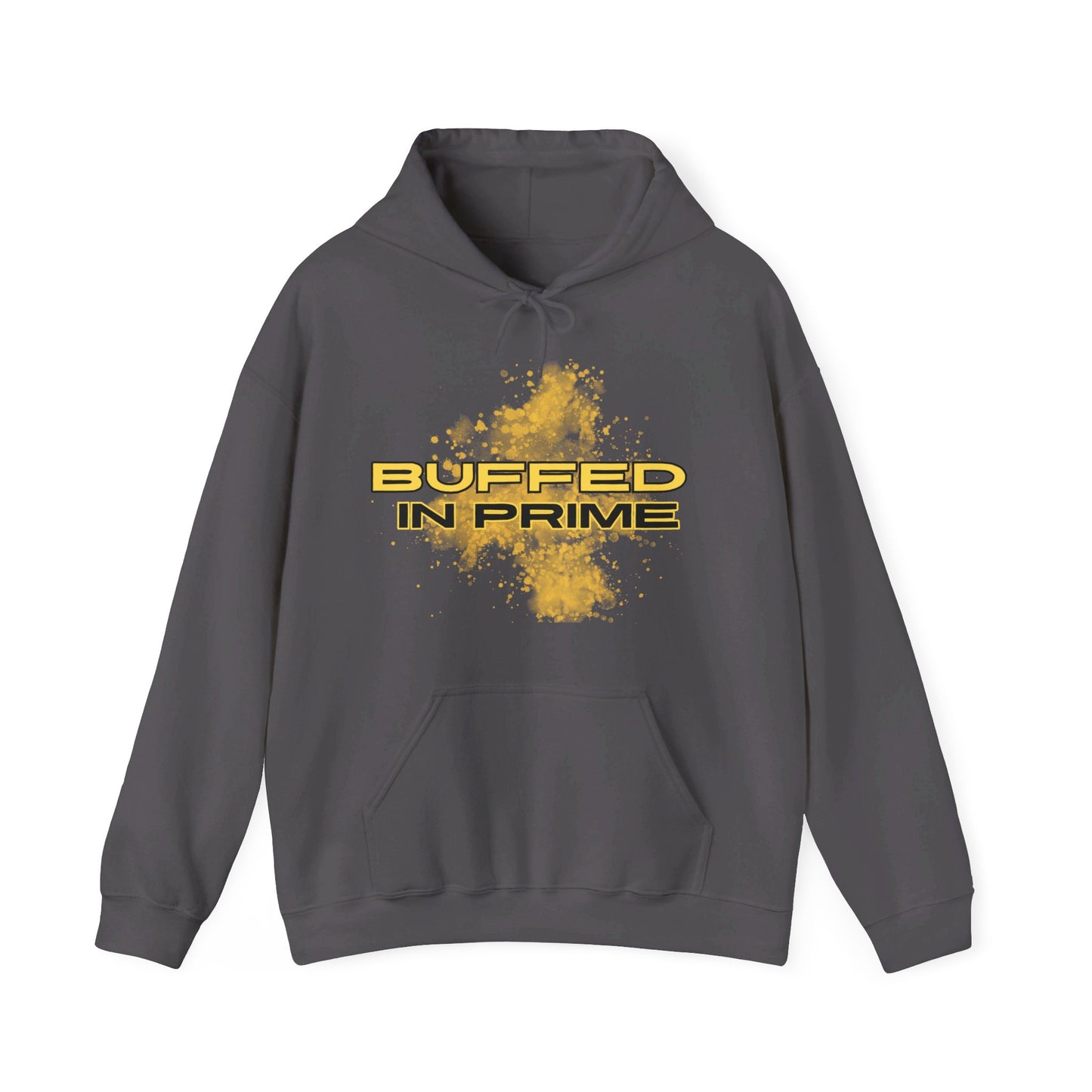 Buffed In Prime Unisex Hoodie (White, Black, Sport Grey, Dark Grey, Charcoal)