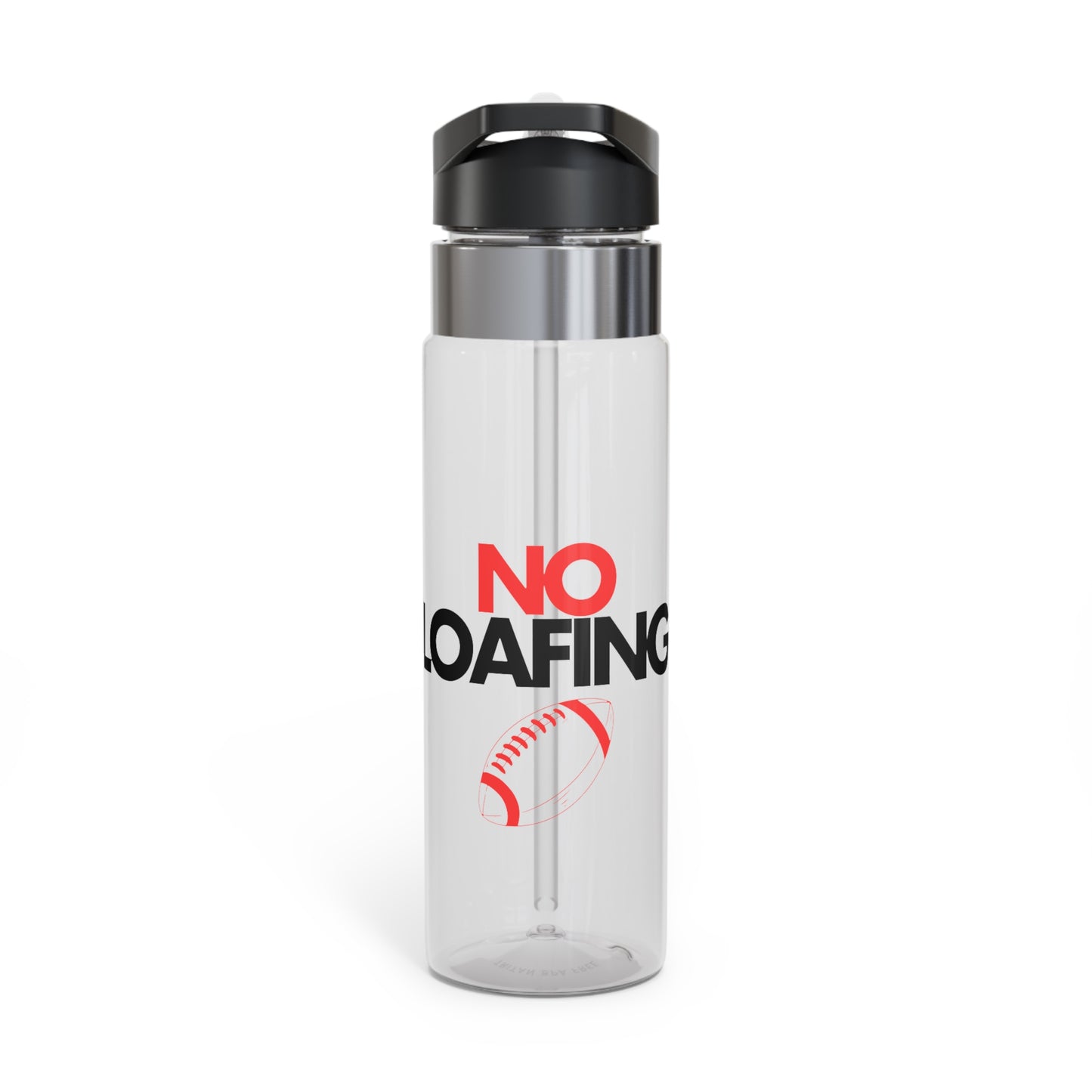 NO LOAFING Motivation Sport Bottle, 20oz